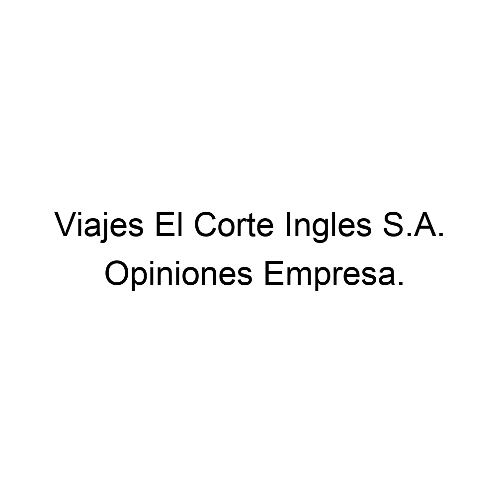 Opiniones Corte Ingles S.A., San Sebastián de los Reyes ▷ 916547140